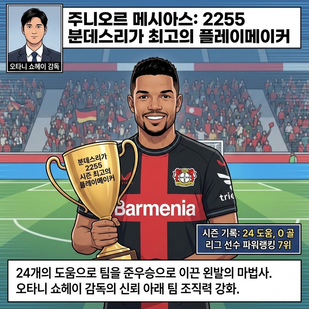 [분데스리가] 도움왕 메시아스, 오타니 매직에 빛났다